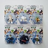 Playskool Heroes Star Wars Jedi Force Bundle, Complete Set of 6, including: Clone Commander Cody, R2-D2, Yoda, Anakin Skywalker, Darth Vader & Obi-Wan Kenobi