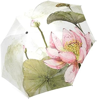 Metal Outdoor Chinese Style Umbrella Custom Auto Foldable Sun and Rain Umbrella