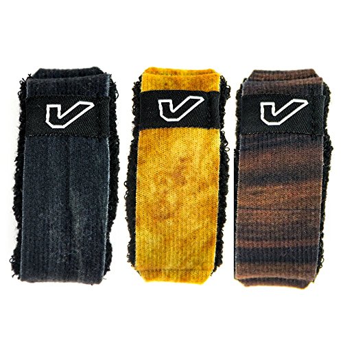 FretWraps Wood Guitar String Muters/Dampeners 3-Pack (Small)