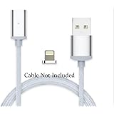 IMZ Metal Magnetic 8-Pin Lightning Data Sync Charger Adapter for Apple iPhone 7/7 Plus/6s/6s Plus/SE/5S/5C/5,iPad Air2/Air, iPad Pro, iPad Mini 4/3/2 with Retina Display
