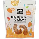 365 by Whole Foods Market BBQ Habanero Flavored Cashews, 10 OZ