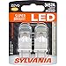 SYLVANIA - 3457 ZEVO LED Amber Bulb - Bight LED Bulb, Ideal for Park and Turn Lights (Contains 2 Bulbs)