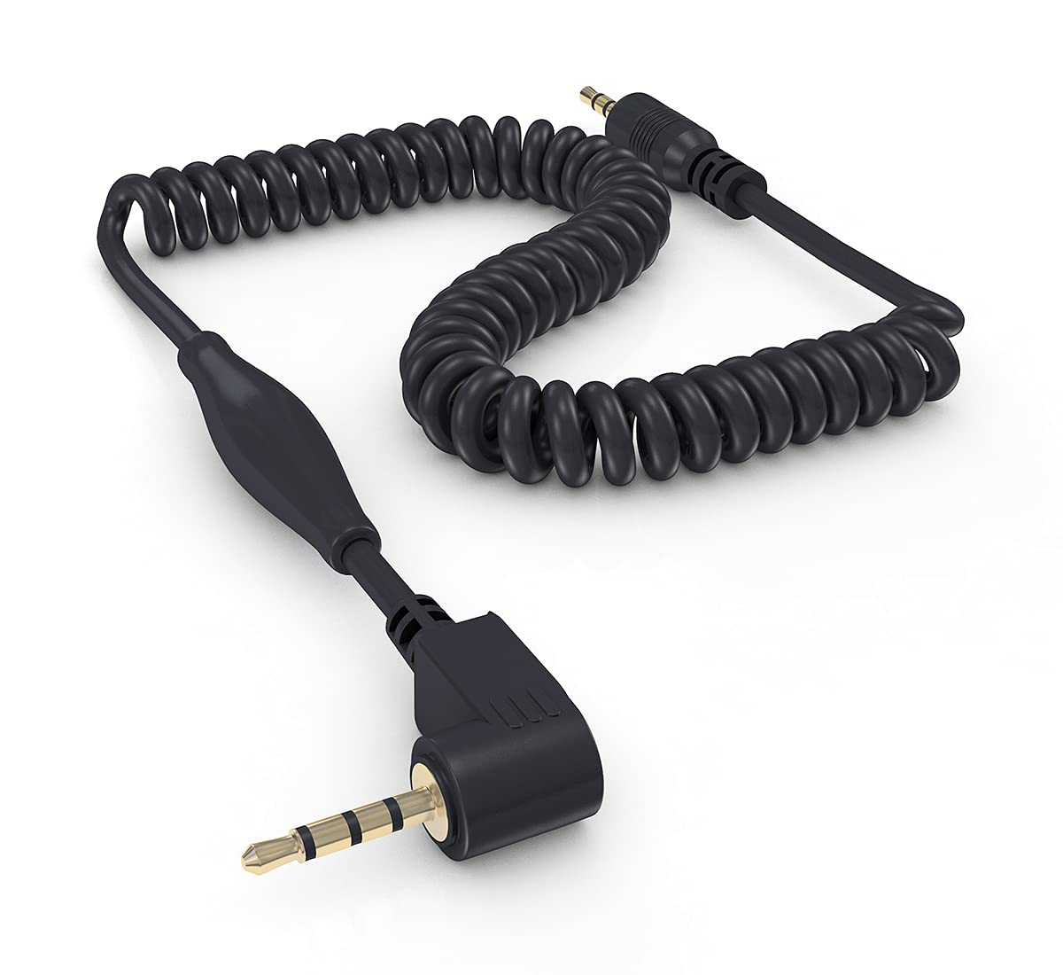 ayex Spiral Adapter Cable Compatible with Panasonic DC-GH5 DMC-FZ2500 DMC-FZ2000 DMC-G85 DMC-G7 DMC-GX RS-2 Suitable for e.g. Timer Remote Shutter Release — image 1