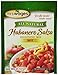 Mrs. Wages Habanero Salsa Seasoning Mix, Quick and Easy, Tomato Seasoning Mix, Mix and Serve, Enhance Your Tomatoes, Hot Spice Flavor, 0.8 oz packet (Value Pack of 12)