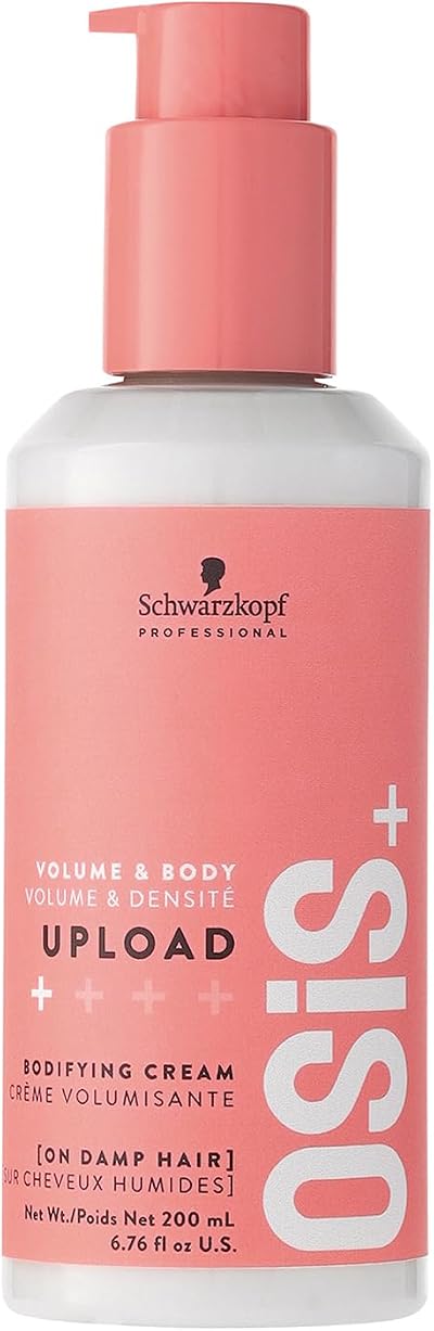 Schwarzkopf OSiS Upload Bodifying Hair Cream 200 ml Heat Protection