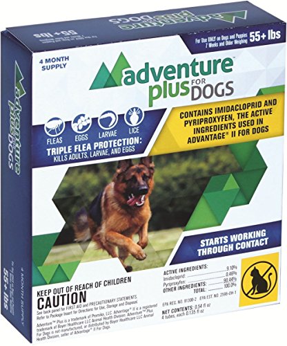 Adventure Plus (4-dose) X-LARGE DOG (55+ lbs)