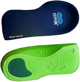 OR8 Wellness Narrow 3/4 Length Orthotic Insoles Green L 9-10.5 view 2