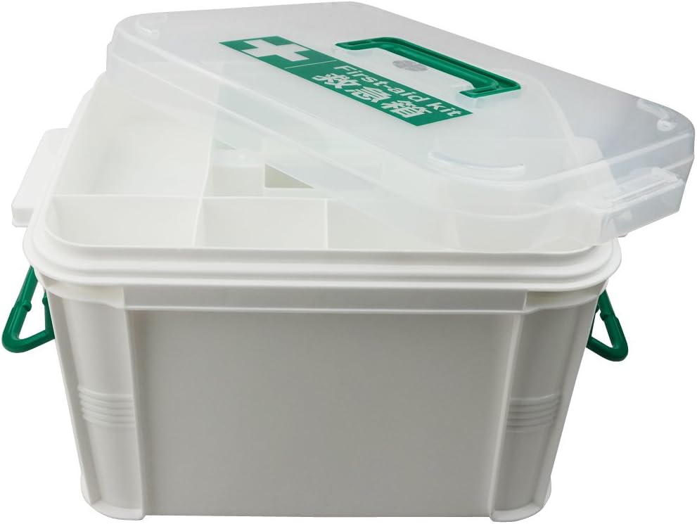 Nicesh Storage Box Organizer/Medicine Box/Family Emergency Kit Storage Box: Health & Personal Care