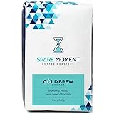 Spare Moment Cold Brew Coarse Ground Coffee Bean - 1st Place Best Cold Brew Competition in 2019- Cold Brew Blend- Medium Roas