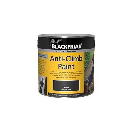 Blackfriar Anti Climb and Anti Vandal Paint Black 1 Litre Amazon.co