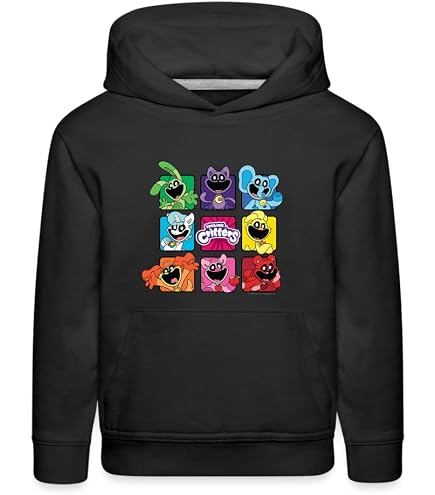 Amazon.com: Poppy Playtime - Huggy Wanna Play? Hoodie (Kids, Black