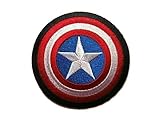 Captain America The First Avenger Shield Marvel Superhero Cartoon Logo Kid Baby Boy Jacket T shirt Patch Sew Iron on Embroidered Sign Gift Costume