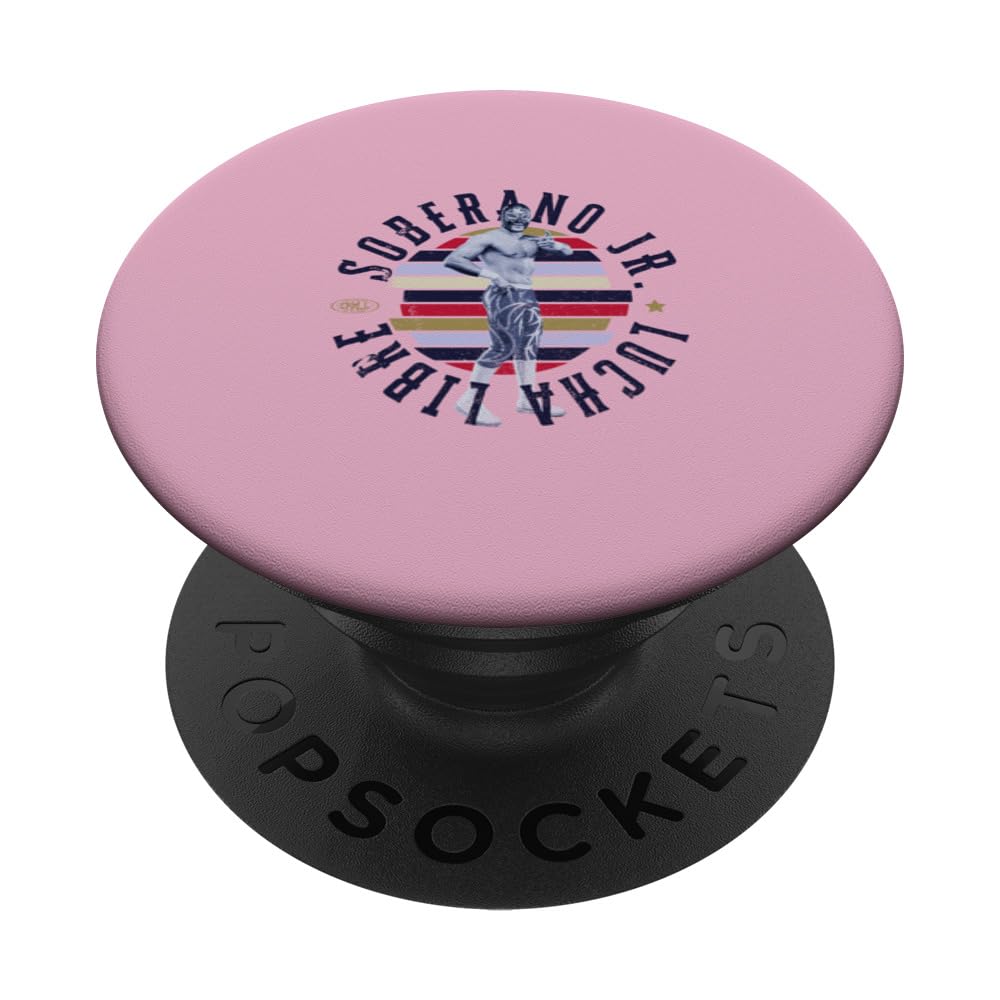 Soberano Jr. Mexican Luchador Ideal for men and women. PopSockets Swappable PopGrip