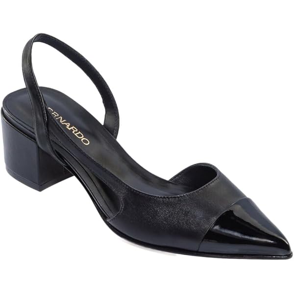 Amazon.com | Bernardo Women's Marietta Pump, Black, 8.5 | Pumps