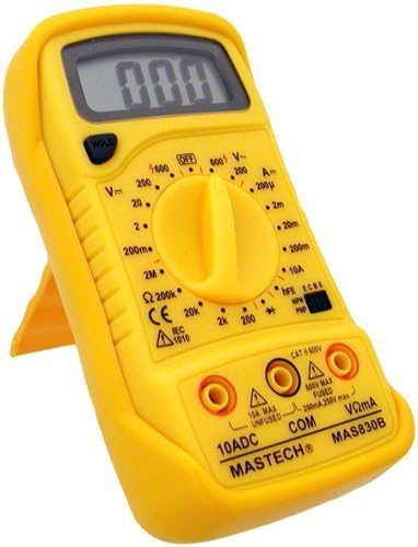 MASTECH 19-Range Digital Multimeter, MAS830B by Sinometer