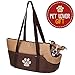 Animals Favorite Pet Carrier Bag, Airline Approved Under Seat Soft-Sided Travel Pet Carrier with Plush Bed for Dog and Cat