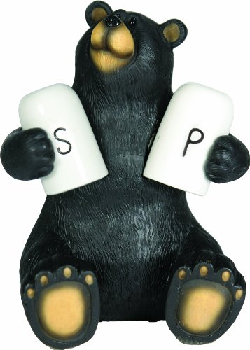 Rivers Edge Grizzly Bear Salt & Pepper Set