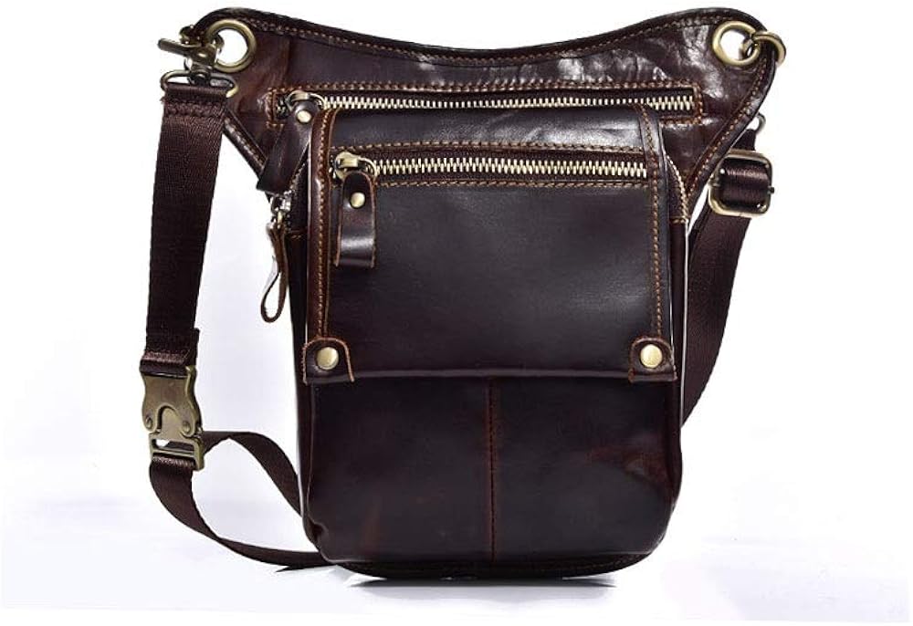 La Borsa A Dorso Di Cavallo Borsa Vintage Borsa da gamba in pelle di cavallo con cinturino in pelle