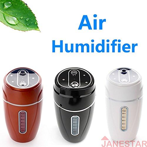 Lentenda Auto Mini USB Home Room Humidifier Air Purifier Freshener Travel Car Portable (black)