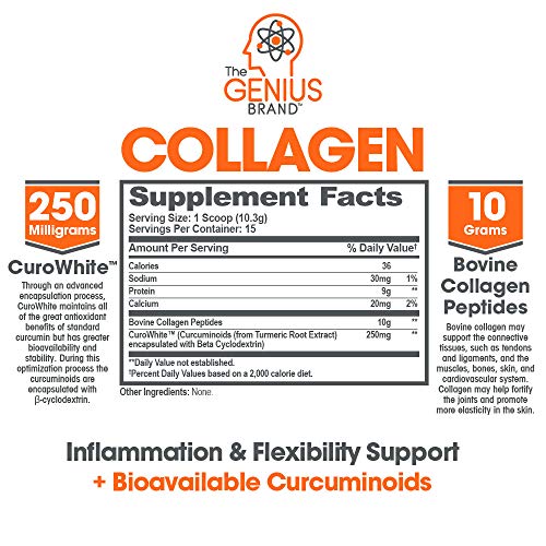 Collagen Peptides Powder Hydrolyzed Collagen Protein Powder, Grass Fed for Hair Growth Skin