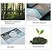 TOP BEAUTY Placemats Set of 6 Woven Vinyl Table Mats PVC Heat Insulation Stain Resistant Non Slip Kitchen Dining Table Decoration