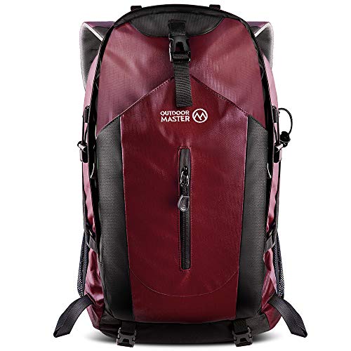 OutdoorMaster-Hiking-Backpack-50L-Hiking-Travel-Carry-On-Backpack-wWaterproof-Rain-Cover-Laptop-Compartment-for-Hiking-Traveling-Camping