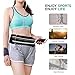 AOLERX Fanny Pack Crossbody Running Belt for Women & Men, Outdoor Sports Runner Waist Packs with Zipper Pockets, Hands-Free Wallets Phone Holder Slim Running Pouch Black