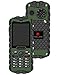 Rugged Cell Phone Unlocked 2G GSM Waterproof Shockproof Maxwest Ranger Flashlight Military Grade IP68 Certified (Green)