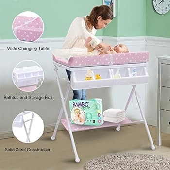 changing table that weighs baby