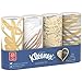 Kleenex Perfect Fit Facial Tissue, White, Tube Box, 50 Sheets, 4 Ct