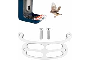 ARSTBETY Upgraded Bird Perch for Bird Buddy Feeder with Screws, Birds Feeder Extender Perch