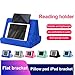 tablet pillow stand for iPad, phone pillow lap stand, tablet stand pillow holder, lap stand mobile phone holder, multi angle soft pillow pad (you will get pillow and keychian)