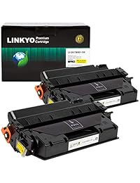 linkyo Cartuchos de tóner de alto rendimiento COMPATIBLES Repuestos para Canon 120 (Negro, 2-pack)