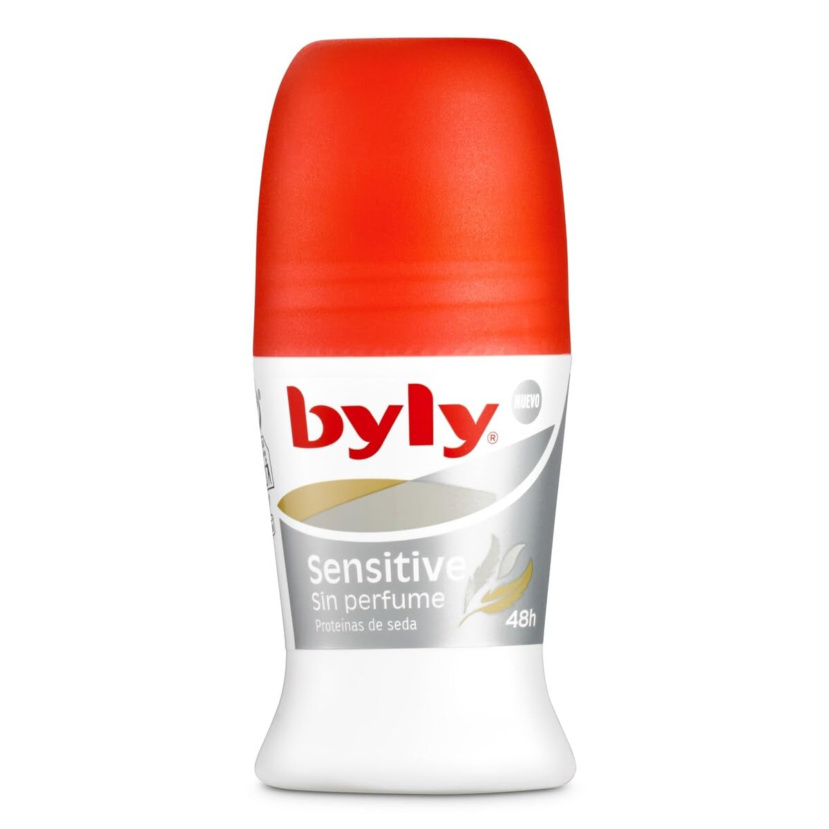 Byly Sensitive Perfume Free Deodorant with Hypoallergenic Silk, 50 ml