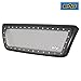 EAG Rivet Stainless Steel Wire Mesh Grille with ABS Matte Black Shell Fit for 04-08 F-150