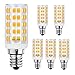 BALDER E12 6W Dimmable LED Bulb Candelabra Base (60W Halogen Equivalent) Warm White 3000K, Celling Fan Bulb, 6 Pack