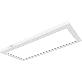 Nuvo 62/1773 Blink Pro Plus Surface Mounted LED Linear Downlight, 12" x 24", White