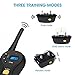 Remote Dog Training Collar, Focuspet Blind Operation Rechargeable Electric Waterproof 655 yd Dog Bark Control Collar 16 Levels Tone,Vibration & Shock E-Collar for 2 Puppy, Small medium & Large Dogs