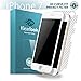 Klearlook [Privacy Series] Anti Spy Filter Featured 3D Curved Full Coverage Tempered Glass Screen Protector, White Frame with Matte Back Film for Apple iPhone 7 (1+1 Pack)
