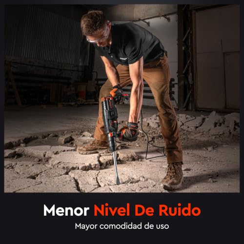 Dnipro-M SDS-Plus 880W Drill Hammer with Quick Change Chuck 2-13 mm, 3 Working Modes, 2.8J, 4850 ipm, 1150 rpm, Drilling up to 26 mm in Concrete, Case RH-100Q