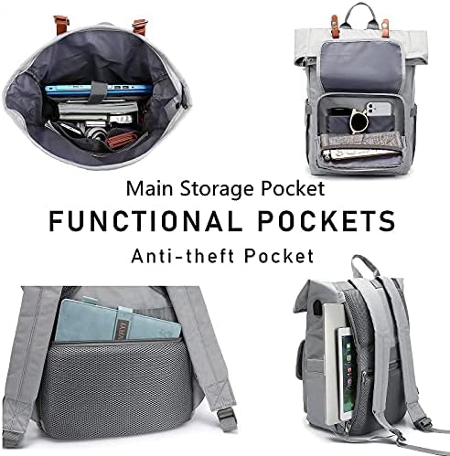 LOVEVOOK Laptop Backpack For Women College Backpack 15.6inch Anti-theft Waterproof Vintage School Bag Daypack Backpack 4 LOVEVOOK Laptop Backpack For Women College Backpack 15.6inch Anti-theft Waterproof Vintage School Bag Daypack Backpack