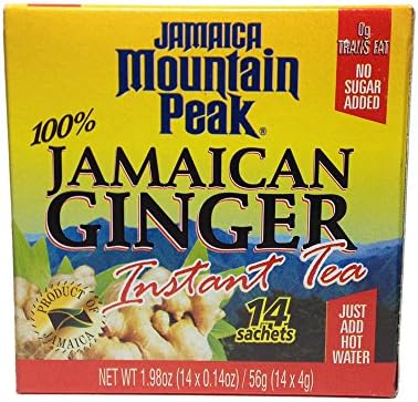 Jamaica Mountain Peak Instant Ginger Tea Without Sugar