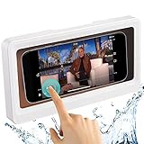 Shower Phone Holder Waterproof Anti-Fog Touch