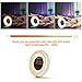 Hooway Wake-Up Light with Sunrise Simulation Alarm Clock & Sunset Fading Night Light,Plus 7 Colors Mood Light Beside Lamp,FM Radio & Snooze Function