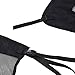 Pet Net Barrier,Petbob Dog Car Barrier Seat Mesh Obstacle,Oxford Cloth Dog Backseat Barrier Adjustable Divider to Keep Driver Safety, Easy to Install for Car,Minivan(Black)