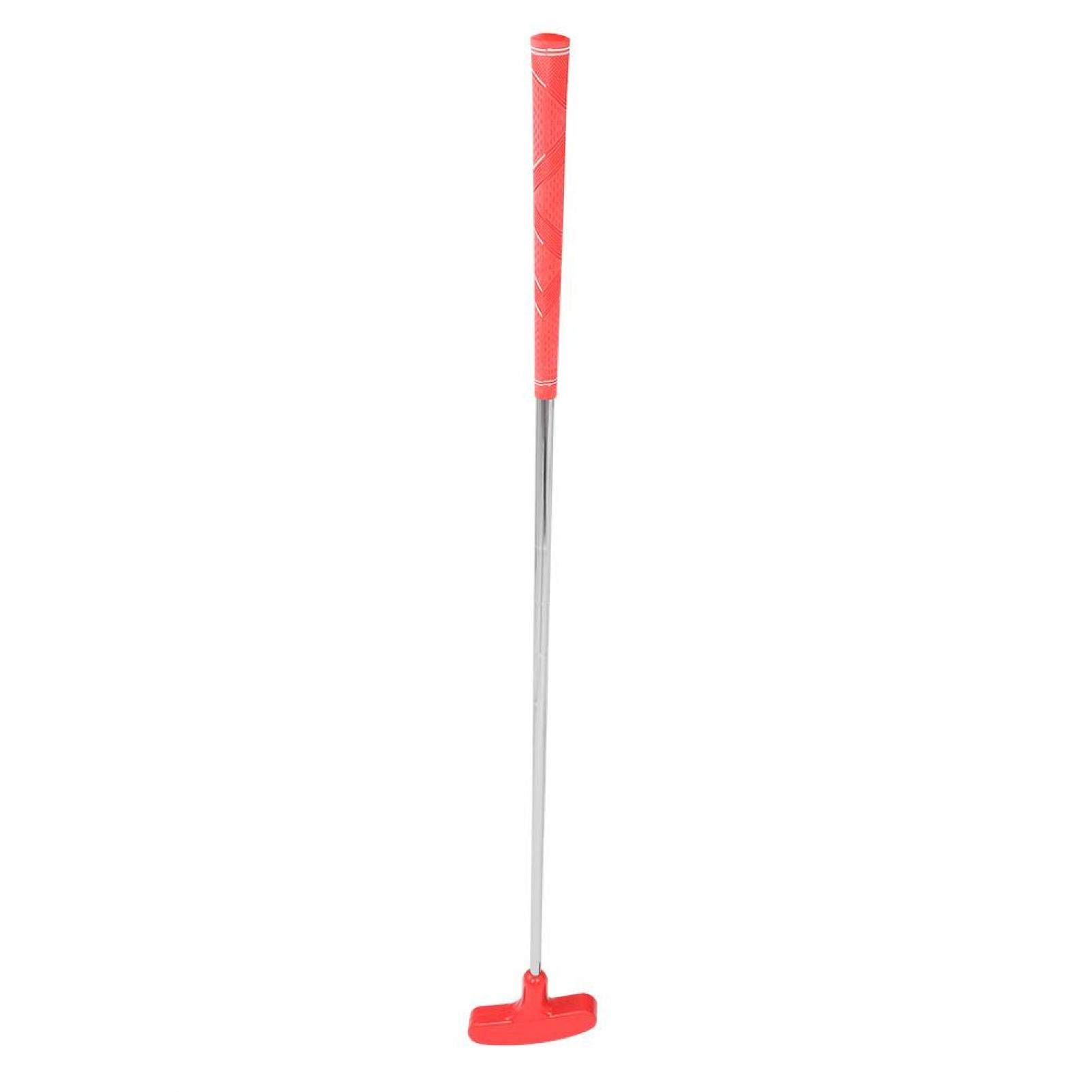 Rubber Head Two-Way Mini Golf Putter, Golf Putter Clubs, Duable for Schools Party Games And Birthdays Kids(red)
