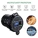 Dual USB Charger Socket Power Outlet with Digital Voltmeter QC 3.0 + 5v/1.5A Dual USB Port with LED Voltage Meter Display for 12V/24V Marine Car Motorcycle,Motorcycle Accessories