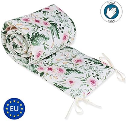 all round padded cot bumper