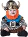 InCharacter Lil' Viking Infant/Toddler Costume, Small (6-12) Blue/Grey