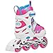 ROLLER DERBY GIRLS' ION 7.2 ADJUSTABLE INLINE SKATES